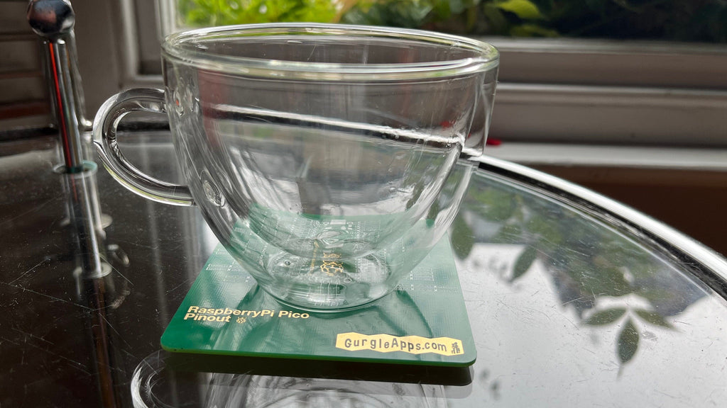 RaspberryPi Pico Pinout PCB Coaster